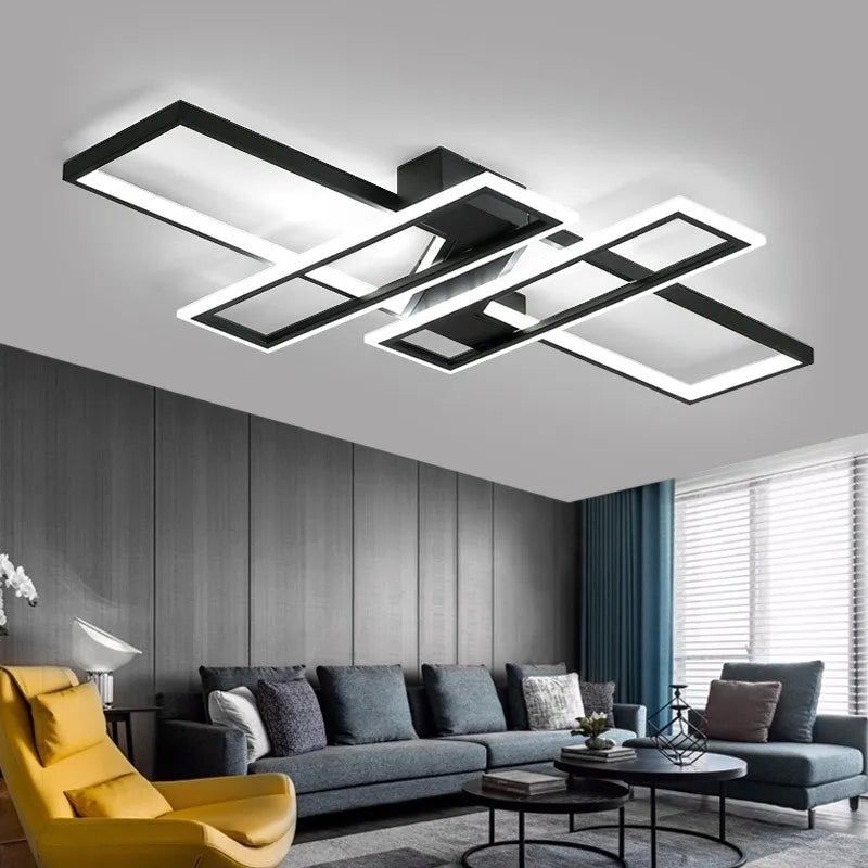 Lustre LED au Style Moderne | Salon et Salle à Manger