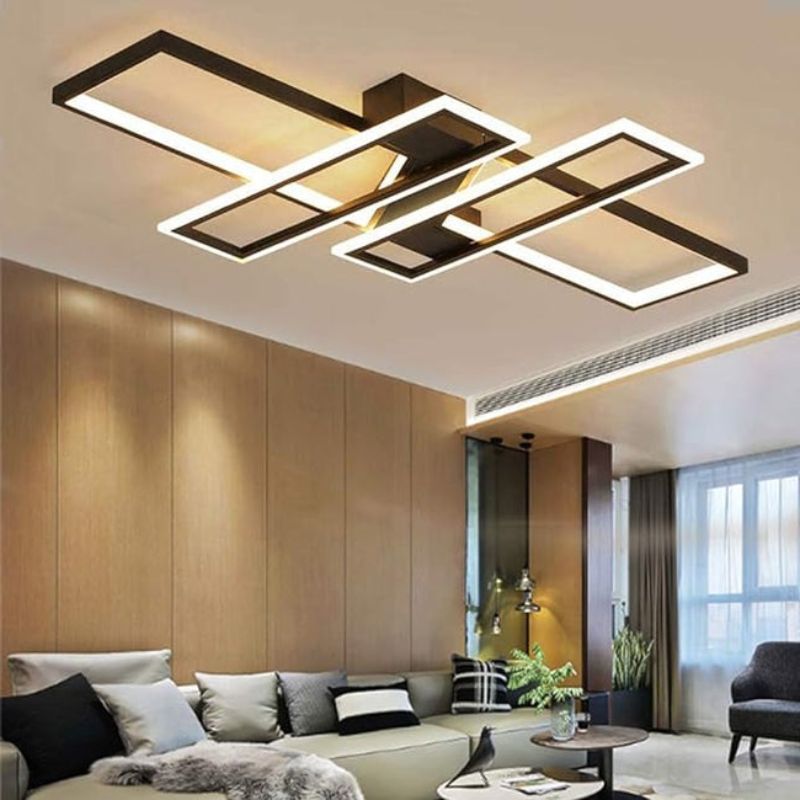 Lustre LED au Style Moderne | Salon et Salle à Manger