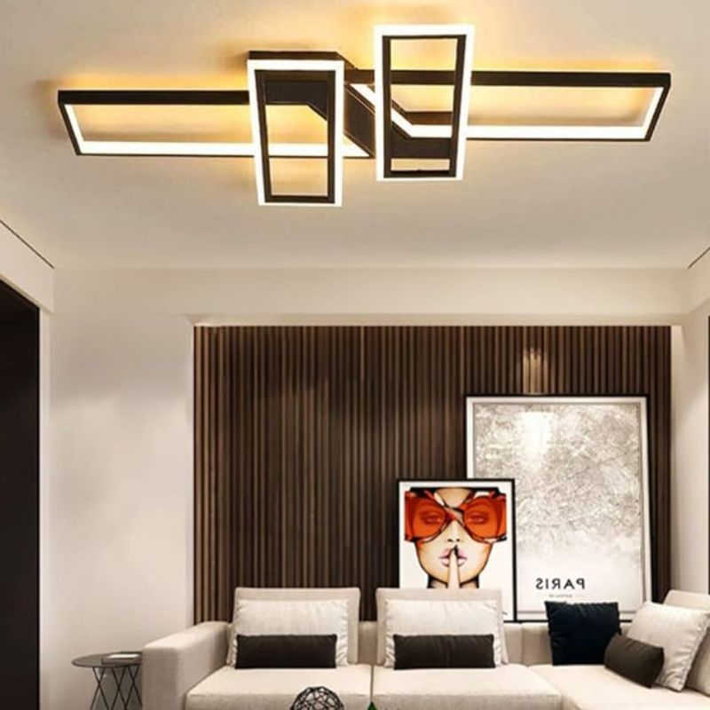 Lustre LED au Style Moderne | Salon et Salle à Manger