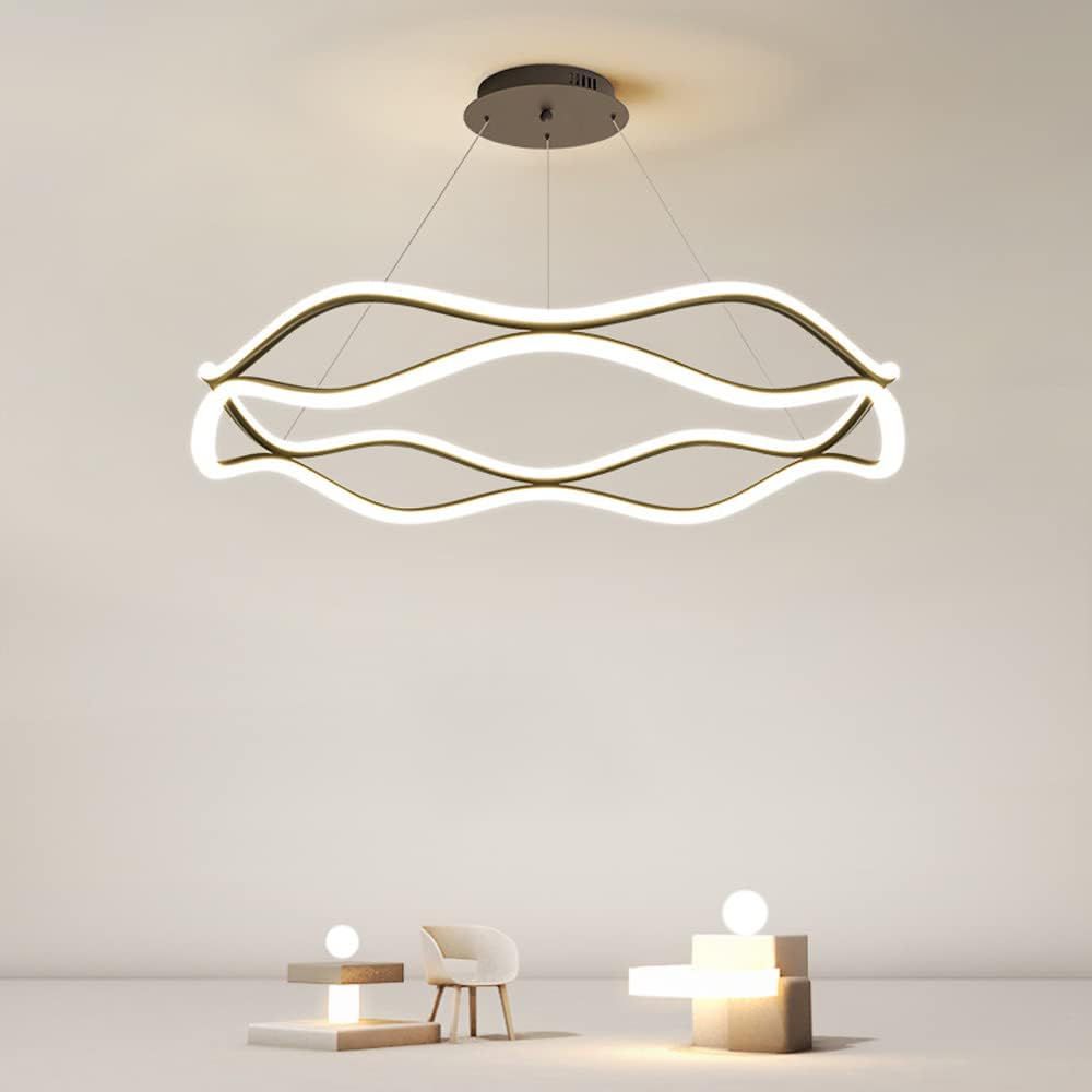 Lustre LED au Design Nordique | Salon et Salle à Manger