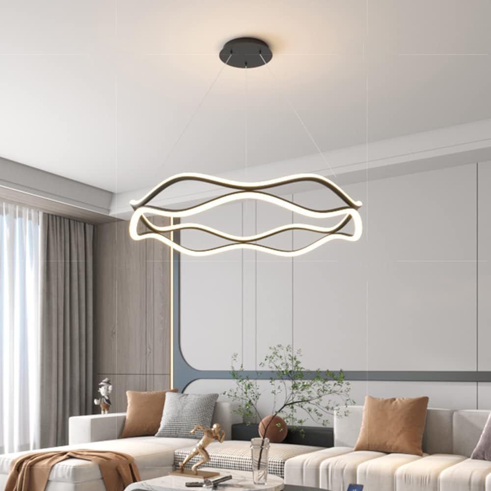 Lustre LED au Design Nordique | Salon et Salle à Manger