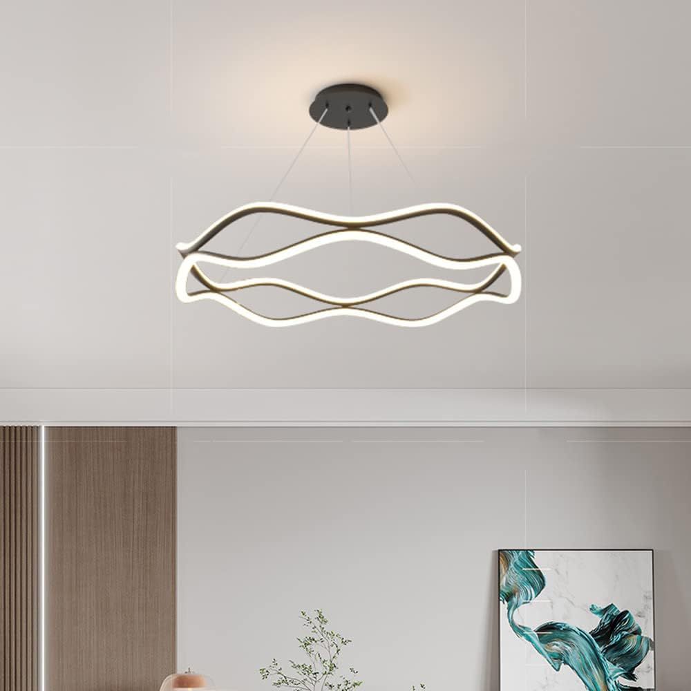 Lustre LED au Design Nordique | Salon et Salle à Manger