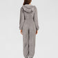 Grenouillère pour femme grise pour l'hiver