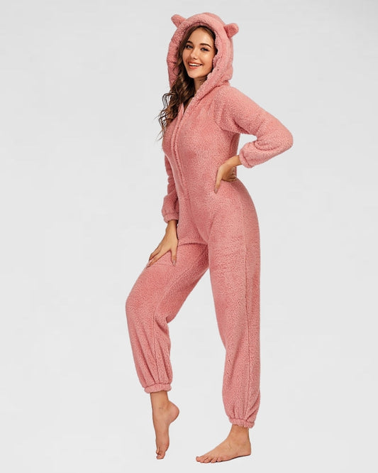 Grenouillère pour femme en polaire