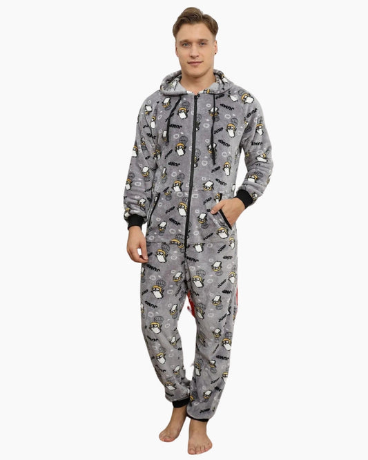 Grenouillère pour homme en polaire
