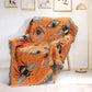 Plaid Vintage avec motif œil de Nazar