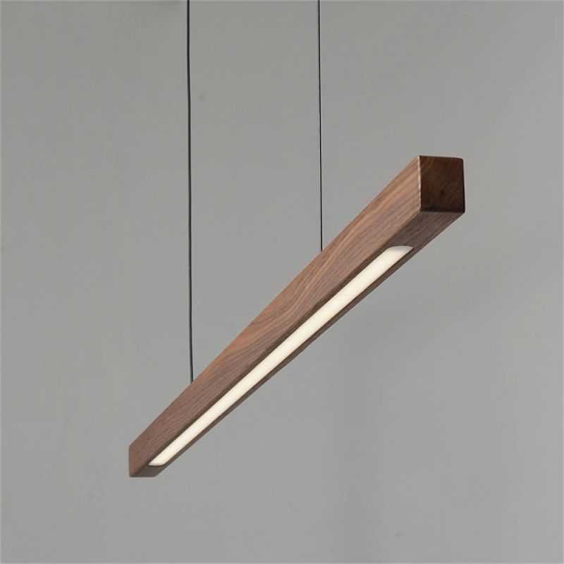 Lustre LED Wood Design en Bois | Salon et Salle à manger